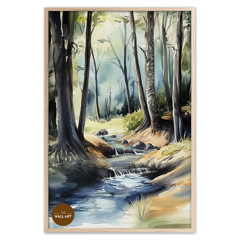 STREAM THROUGH FOREST III