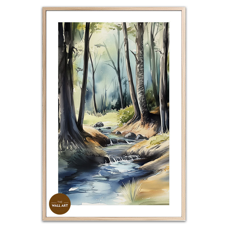 STREAM THROUGH FOREST III