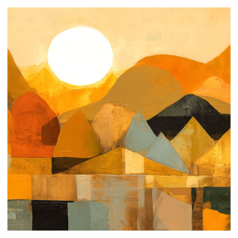 SUN ON GOLDEN HILL