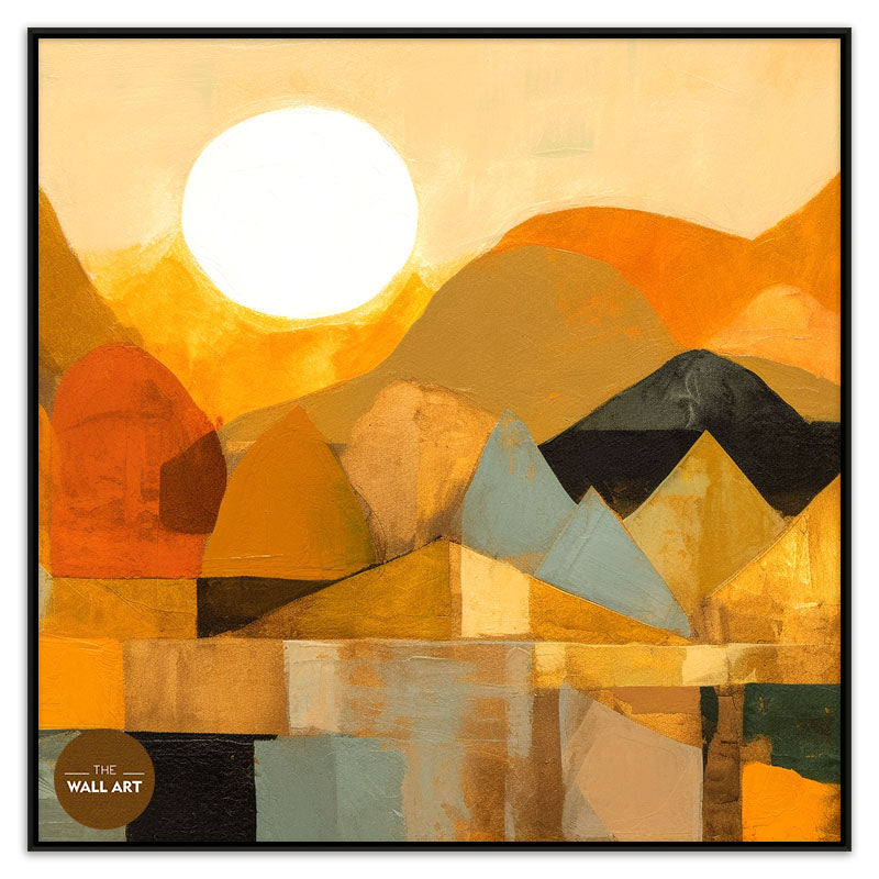 SUN ON GOLDEN HILL