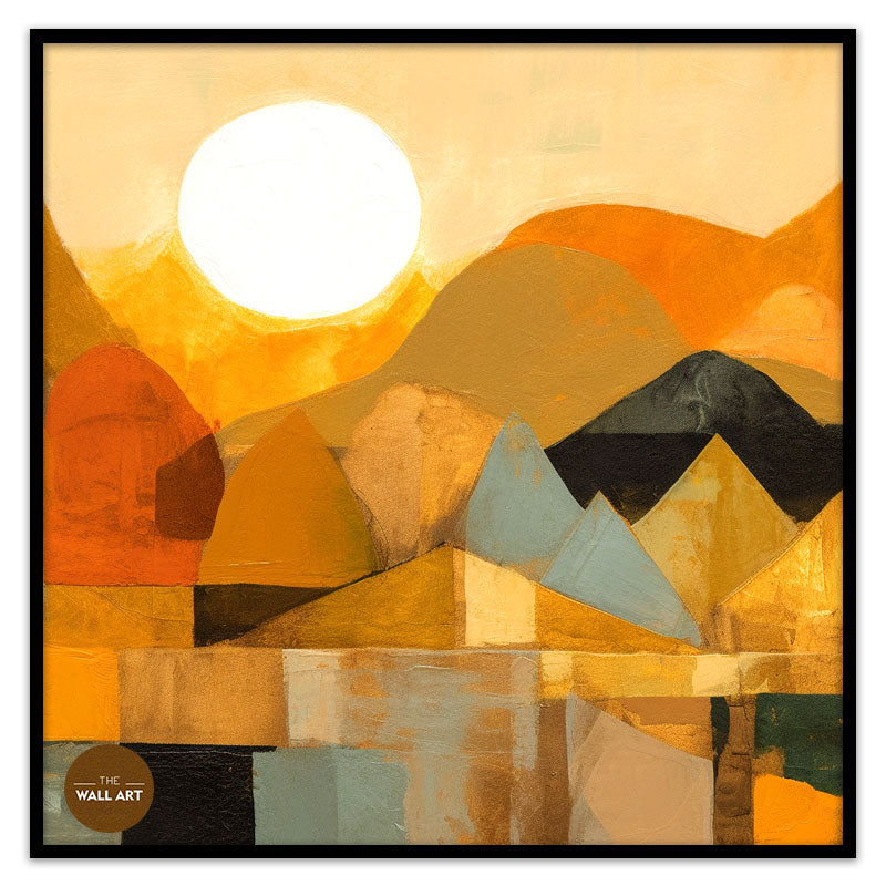 SUN ON GOLDEN HILL