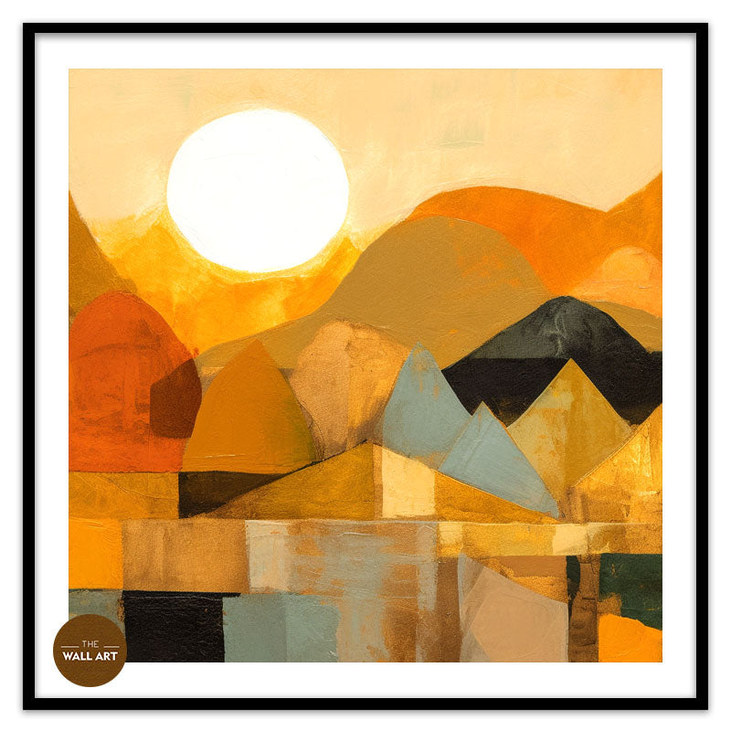 SUN ON GOLDEN HILL