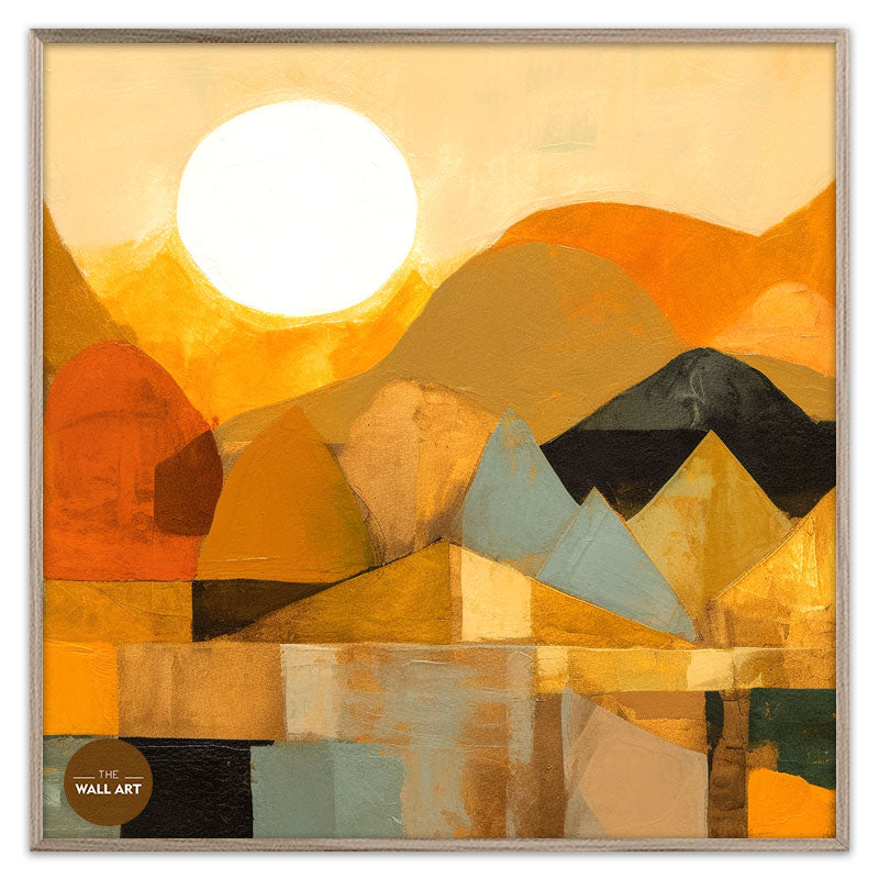 SUN ON GOLDEN HILL