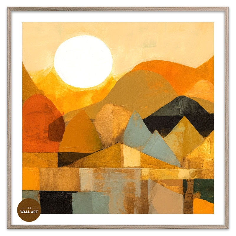 SUN ON GOLDEN HILL