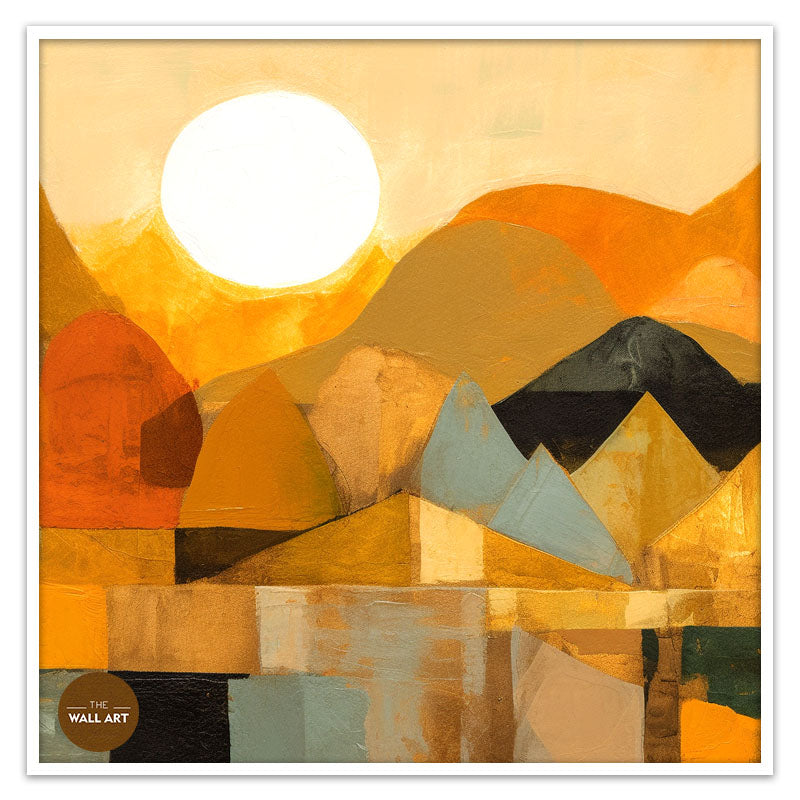 SUN ON GOLDEN HILL