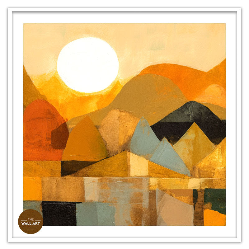 SUN ON GOLDEN HILL