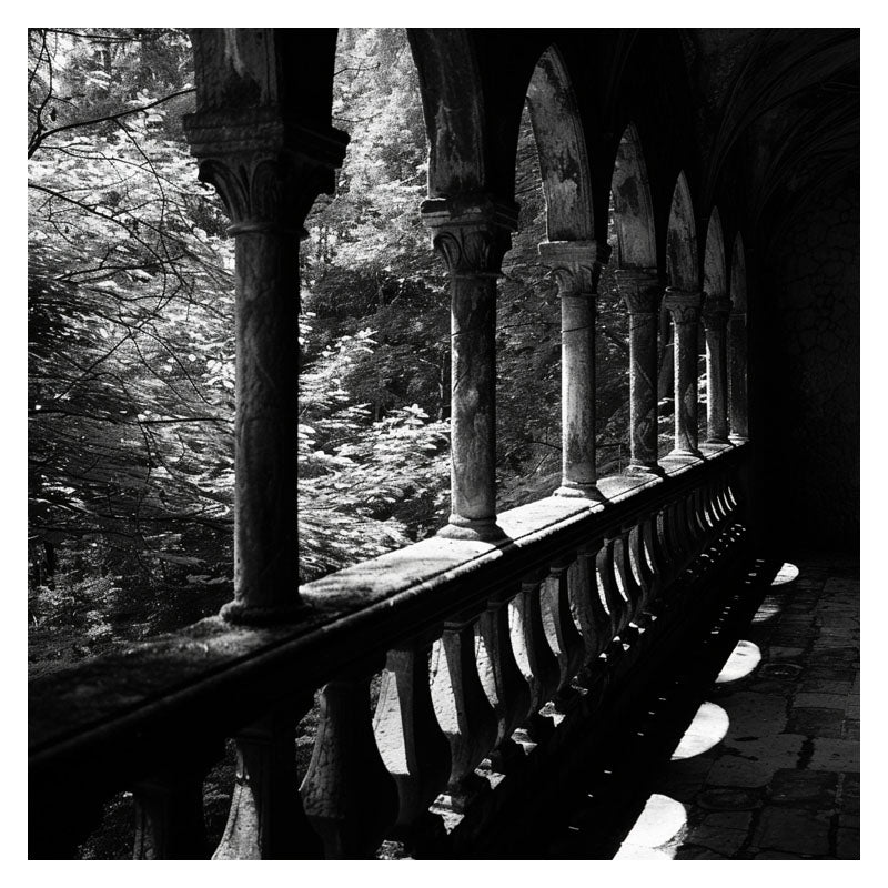 SUNLIT CASTLE BALCONY