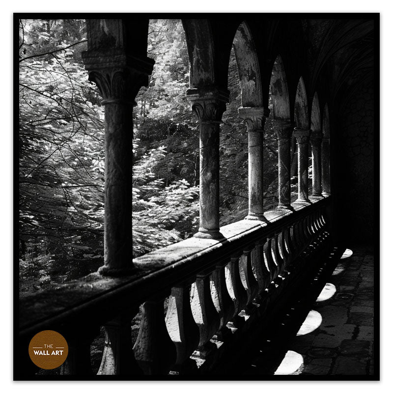 SUNLIT CASTLE BALCONY