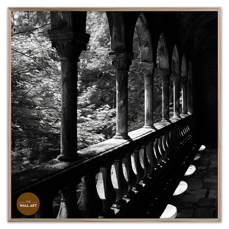 SUNLIT CASTLE BALCONY