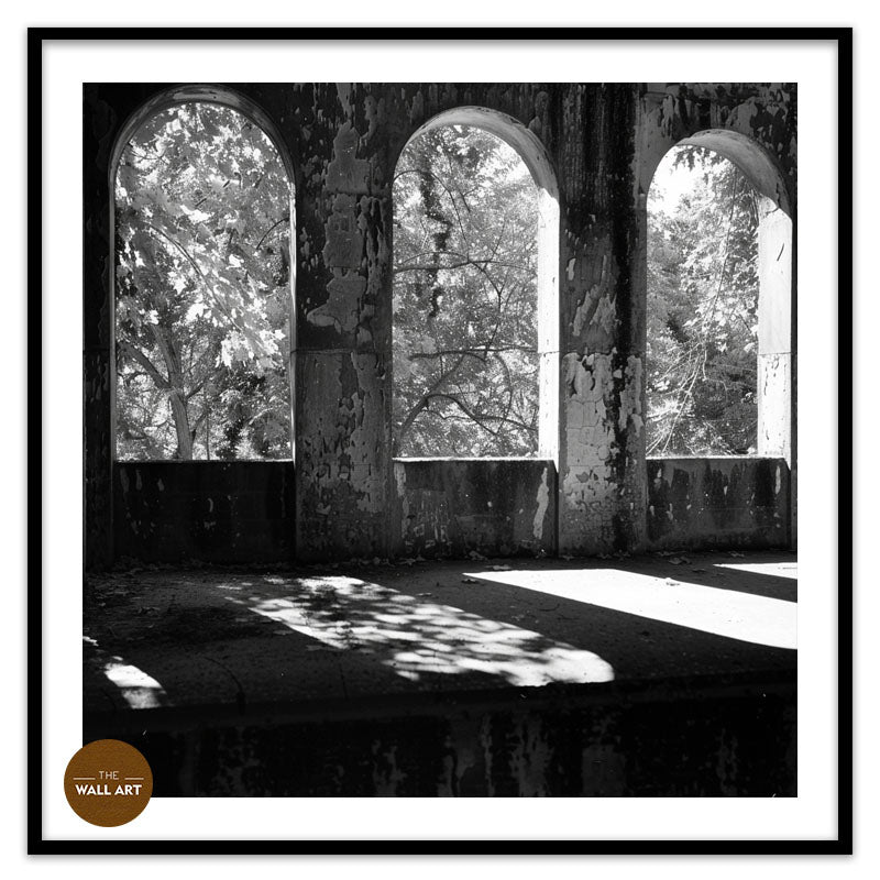 SUNLIT CASTLE WINDOW