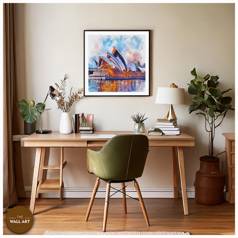 SYDNEY OPERA HOUSE WATER COLOUR