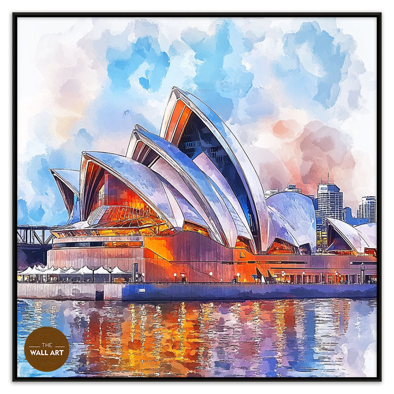 SYDNEY OPERA HOUSE WATER COLOUR