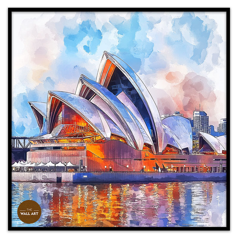 SYDNEY OPERA HOUSE WATER COLOUR