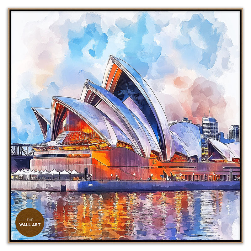 SYDNEY OPERA HOUSE WATER COLOUR