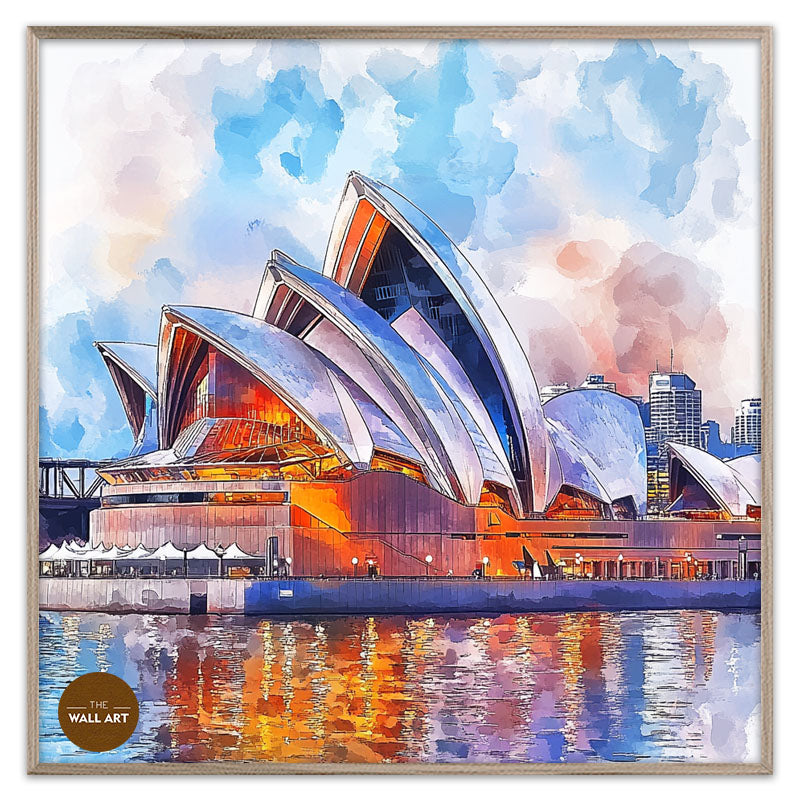 SYDNEY OPERA HOUSE WATER COLOUR