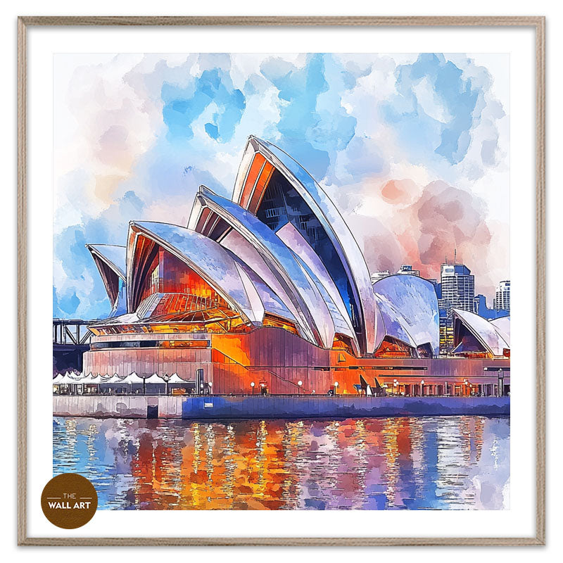 SYDNEY OPERA HOUSE WATER COLOUR