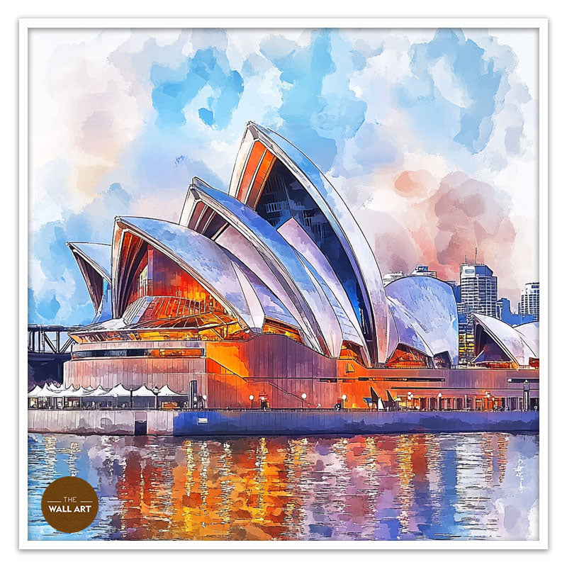 SYDNEY OPERA HOUSE WATER COLOUR