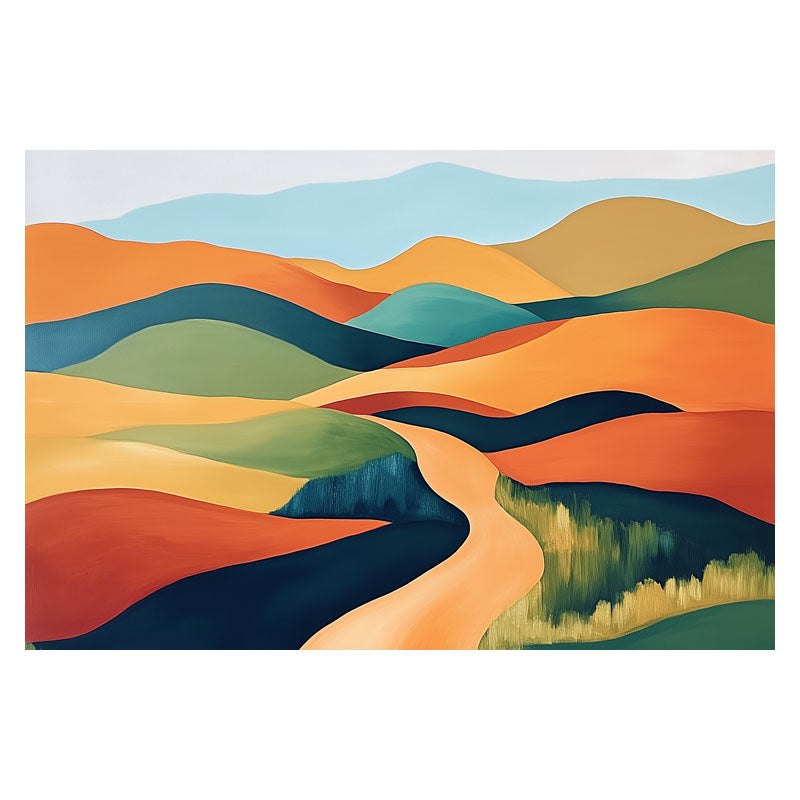 THOUGH THE MOUNTAIN WAVES