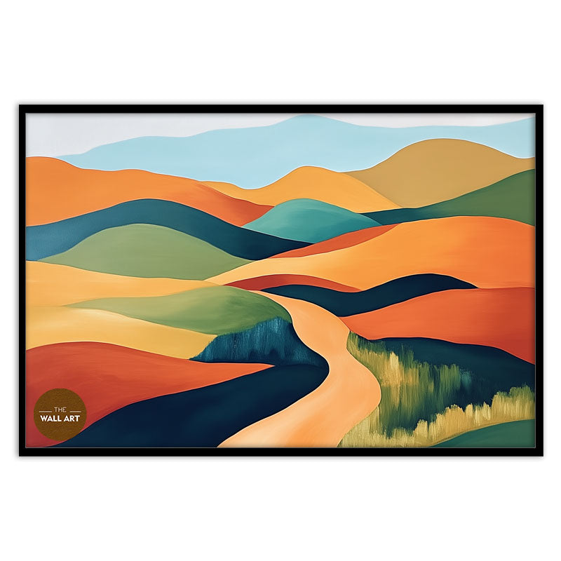 THOUGH THE MOUNTAIN WAVES
