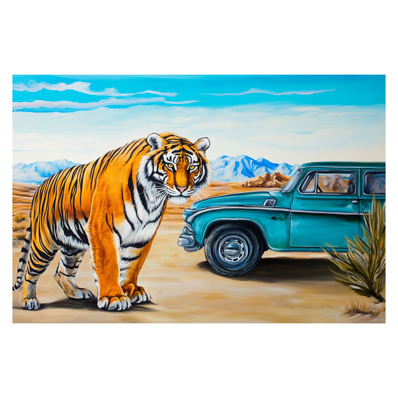 TIGER AND CAR I