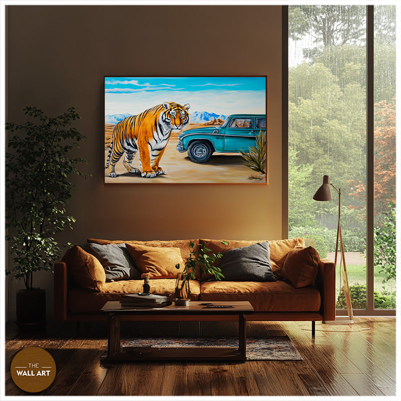 TIGER AND CAR I