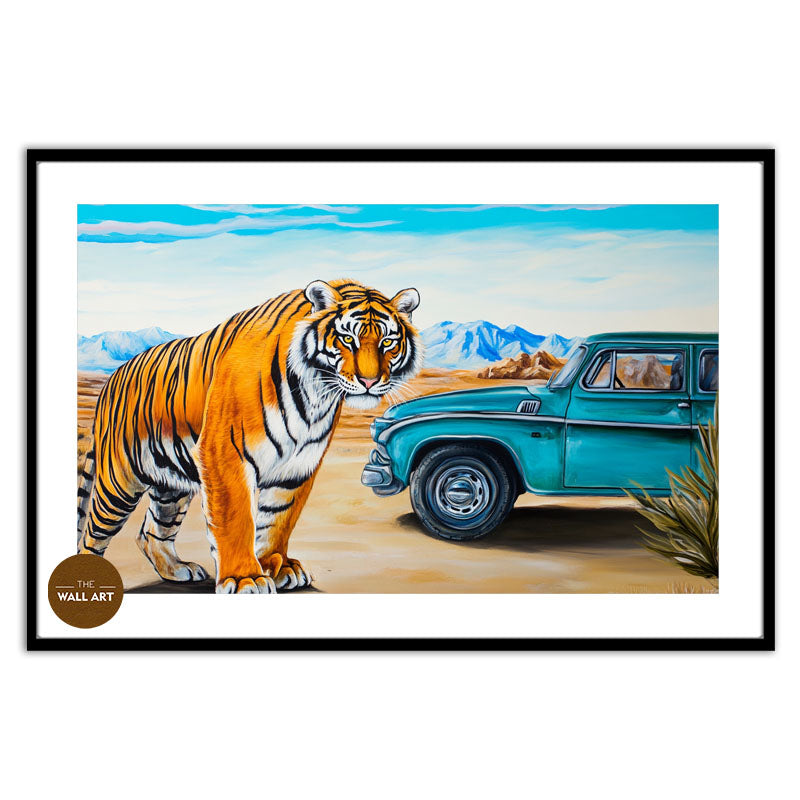 TIGER AND CAR I