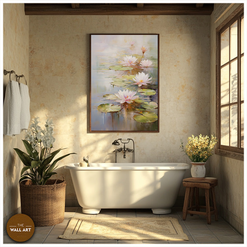 TRANQUIL PINK WATER LILY