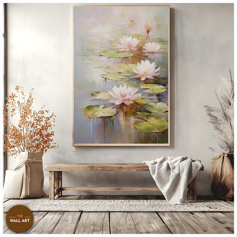 TRANQUIL PINK WATER LILY