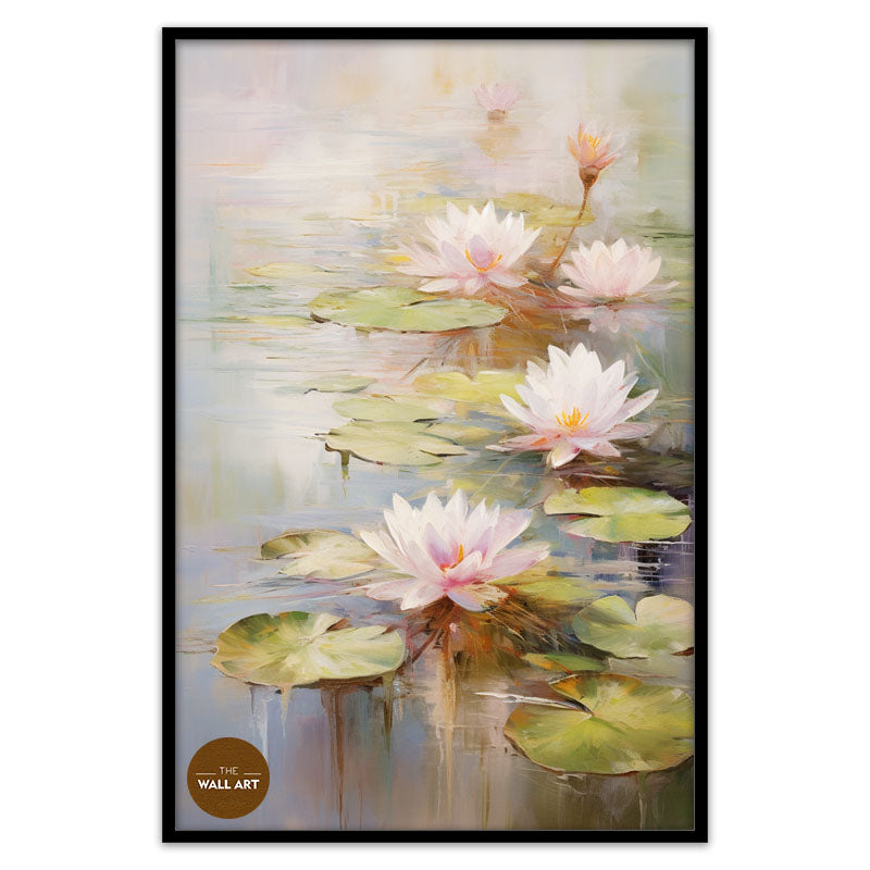 TRANQUIL PINK WATER LILY