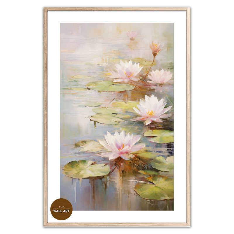TRANQUIL PINK WATER LILY