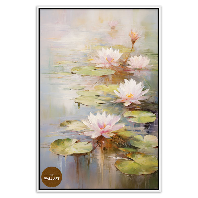 TRANQUIL PINK WATER LILY