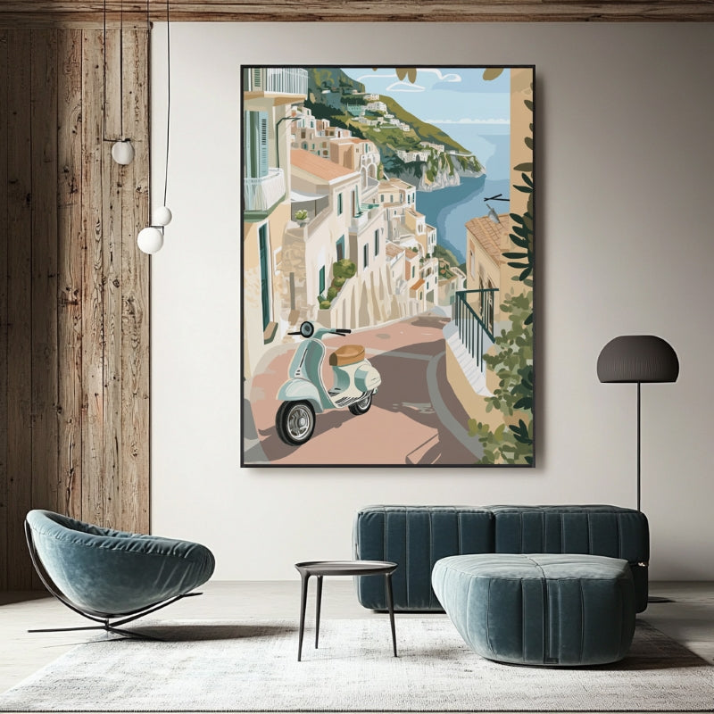 VESPA IN SEA VIEW II
