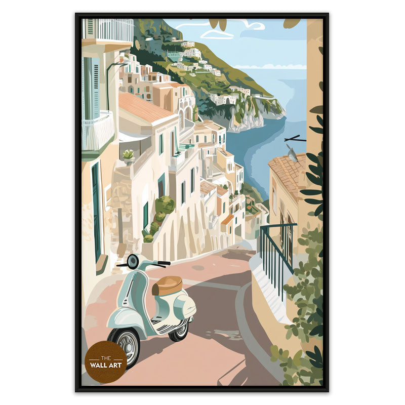VESPA IN SEA VIEW II