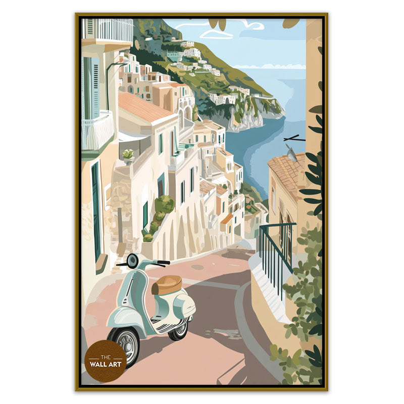 VESPA IN SEA VIEW II