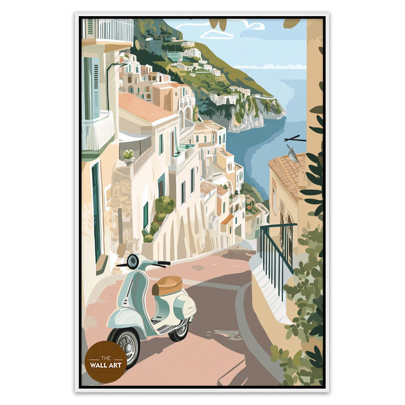 VESPA IN SEA VIEW II