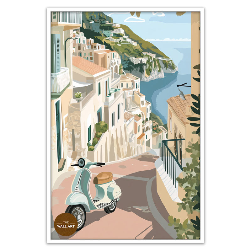 VESPA IN SEA VIEW II