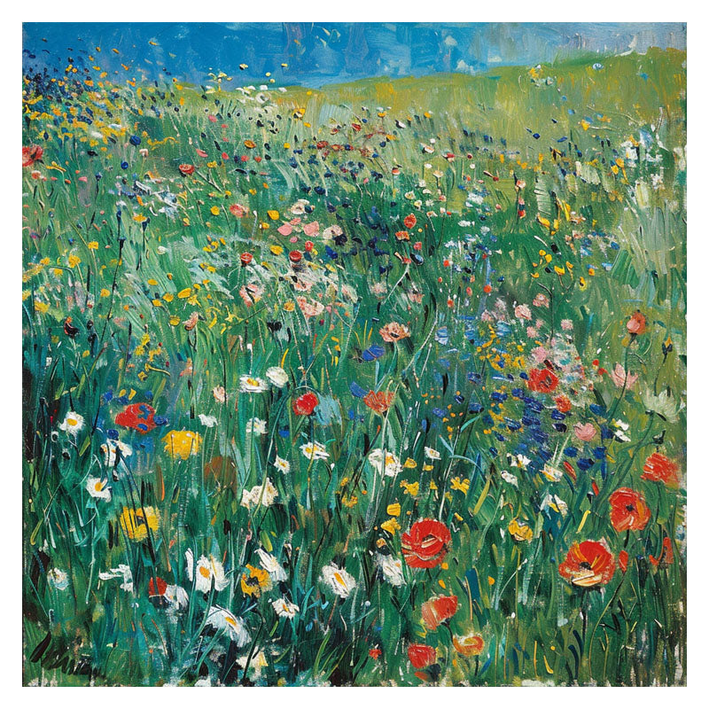 VIBRANT FLOWER MEADOW I