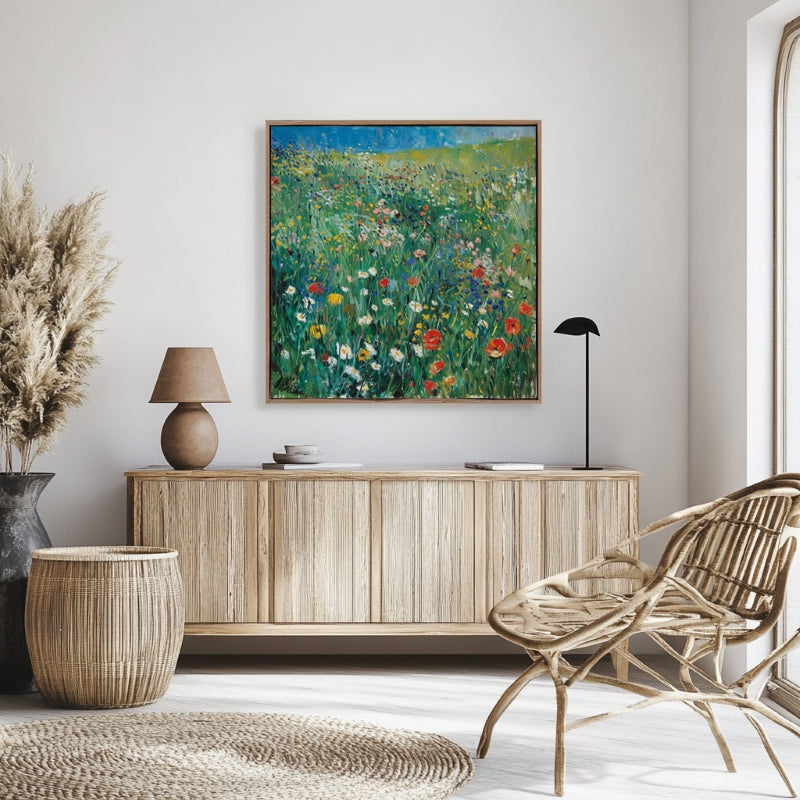 VIBRANT FLOWER MEADOW I