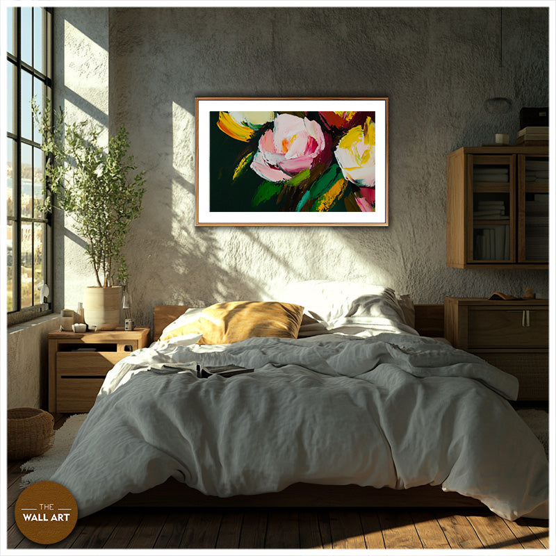 VIBRANT FLOWER SPLASH I
