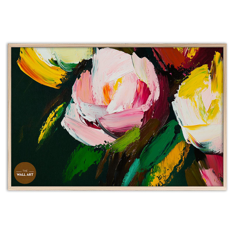 VIBRANT FLOWER SPLASH I