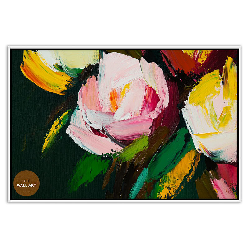 VIBRANT FLOWER SPLASH I