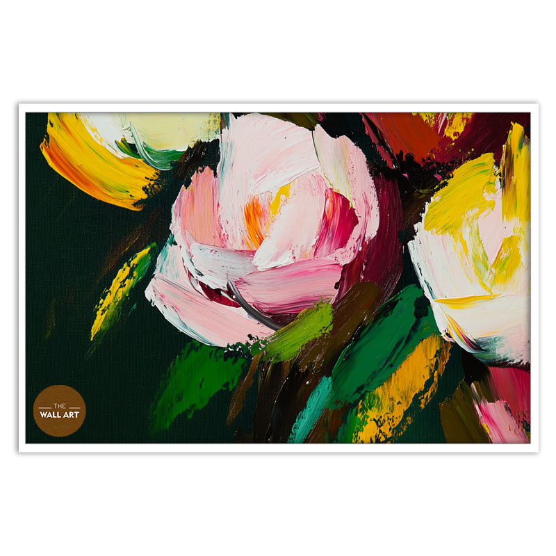 VIBRANT FLOWER SPLASH I