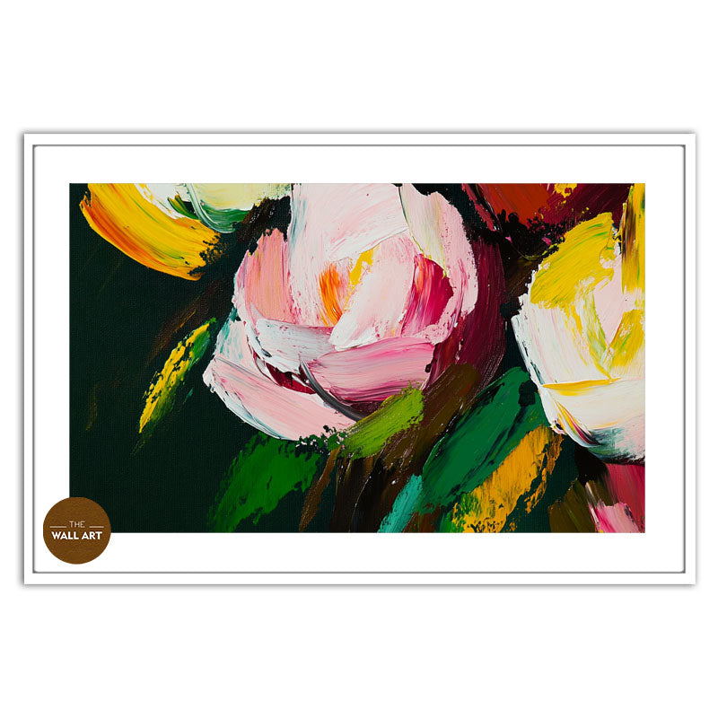VIBRANT FLOWER SPLASH I