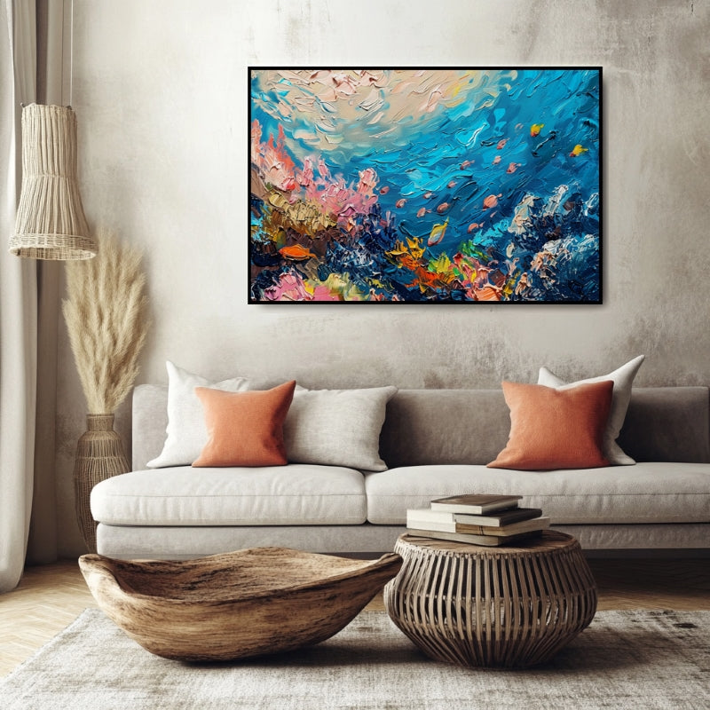 VIBRANT MARINE LIFE