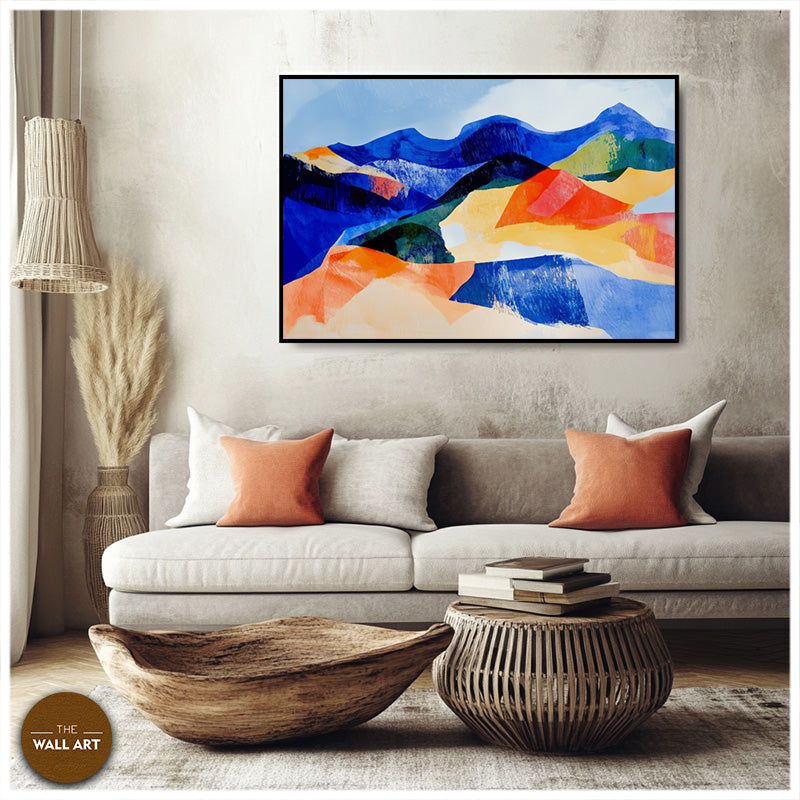 VIBRANT MOUNTAIN WAVES