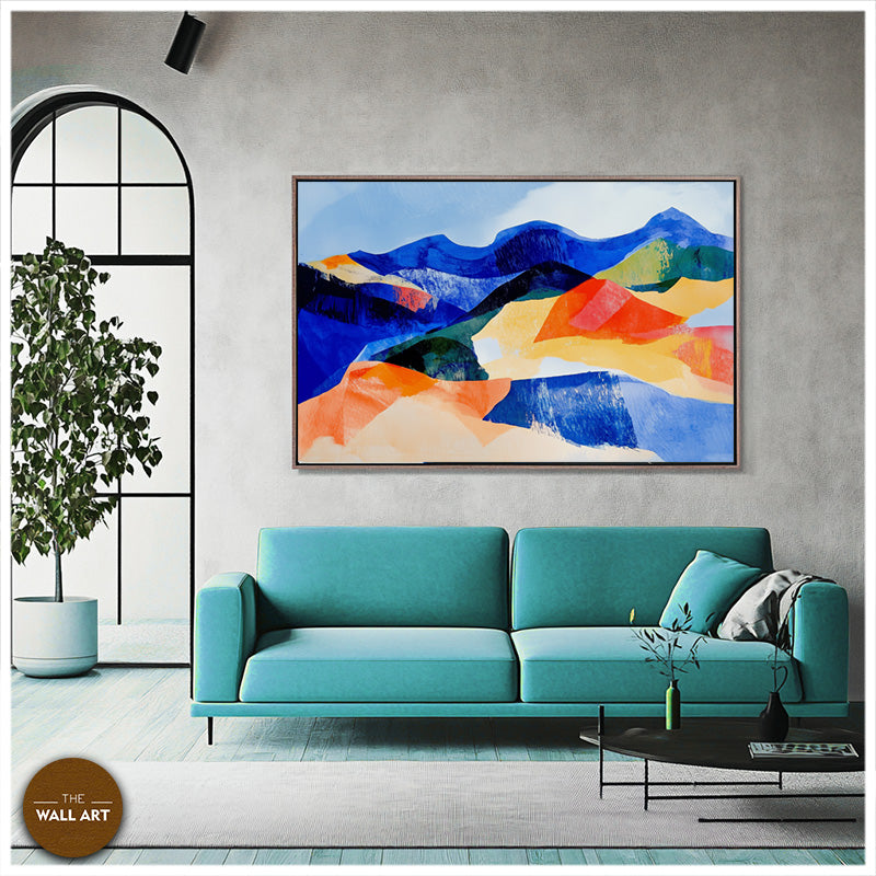 VIBRANT MOUNTAIN WAVES