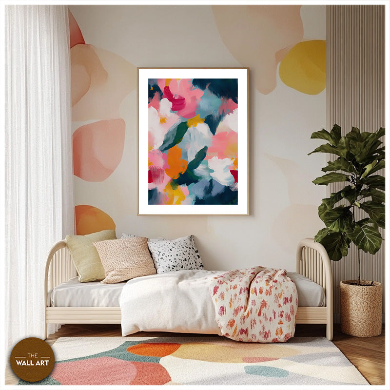 VIBRANT PETAL SPLASH I