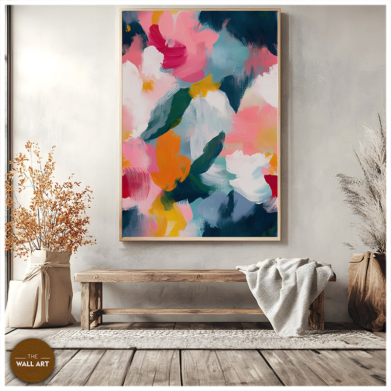 VIBRANT PETAL SPLASH I