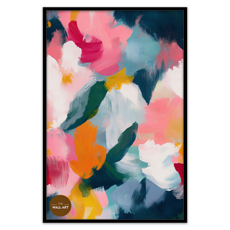 VIBRANT PETAL SPLASH I