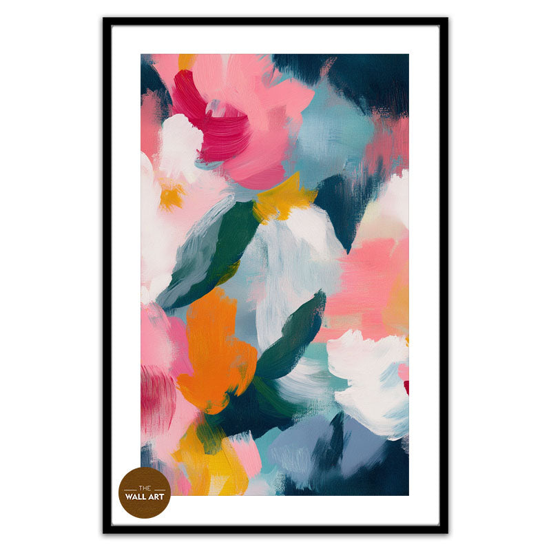 VIBRANT PETAL SPLASH I